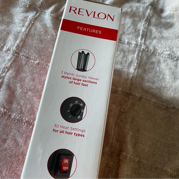 Revlon 3-Barrel Jumbo Waver Tool - Picture 5 of 6